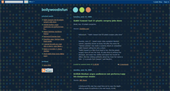 Desktop Screenshot of bollywoodisfun.blogspot.com