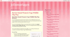 Desktop Screenshot of jolismariages.blogspot.com