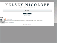 Tablet Screenshot of kelseynicoloff.blogspot.com