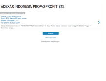 Tablet Screenshot of adexarsukses.blogspot.com