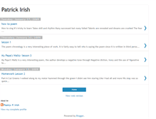 Tablet Screenshot of englishpirish.blogspot.com