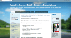 Desktop Screenshot of executivespeechcoach.blogspot.com