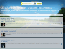 Tablet Screenshot of executivespeechcoach.blogspot.com