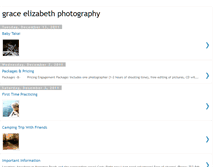 Tablet Screenshot of graceelizabethphotography.blogspot.com