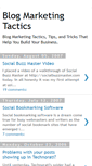 Mobile Screenshot of blogmarketingtactics.blogspot.com