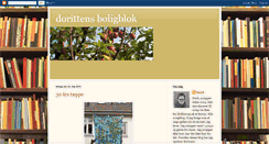 Desktop Screenshot of dorittens-boligblok.blogspot.com