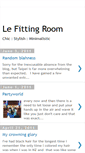 Mobile Screenshot of lefittingroom.blogspot.com