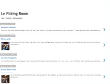 Tablet Screenshot of lefittingroom.blogspot.com