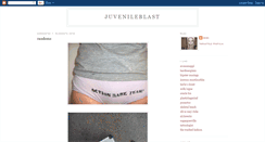 Desktop Screenshot of juvenileblast.blogspot.com