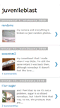 Mobile Screenshot of juvenileblast.blogspot.com