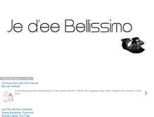 Tablet Screenshot of jedeebellissimo.blogspot.com