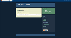 Desktop Screenshot of dr-arbiser.blogspot.com
