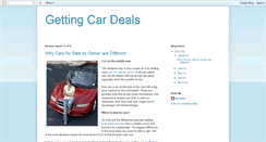 Desktop Screenshot of gettingcardeals.blogspot.com