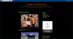 Desktop Screenshot of kamus-almiftah5.blogspot.com