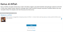 Tablet Screenshot of kamus-almiftah5.blogspot.com