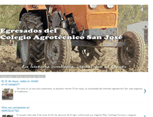 Tablet Screenshot of egresadosdelagro.blogspot.com