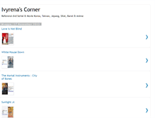 Tablet Screenshot of ivyrena.blogspot.com