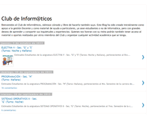 Tablet Screenshot of clubdeinformaticos.blogspot.com