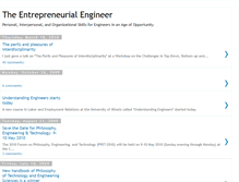 Tablet Screenshot of entrepreneurialengineer.blogspot.com