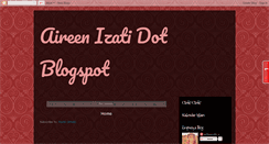 Desktop Screenshot of aireenizati.blogspot.com