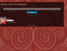 Tablet Screenshot of aireenizati.blogspot.com