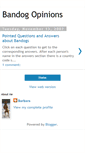 Mobile Screenshot of bandogopinions.blogspot.com