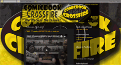 Desktop Screenshot of comicbookcrossfire.blogspot.com