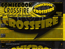 Tablet Screenshot of comicbookcrossfire.blogspot.com