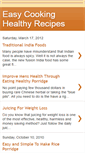 Mobile Screenshot of easy-cooking-healthy-recipes.blogspot.com