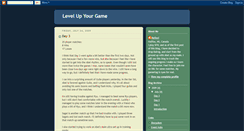 Desktop Screenshot of levelupyourgame.blogspot.com