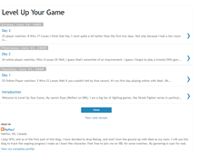 Tablet Screenshot of levelupyourgame.blogspot.com