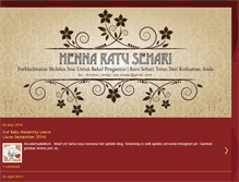 Tablet Screenshot of hennaratusehari.blogspot.com