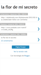 Mobile Screenshot of laflordmisecreto.blogspot.com