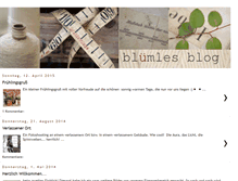 Tablet Screenshot of bluemlesblog.blogspot.com