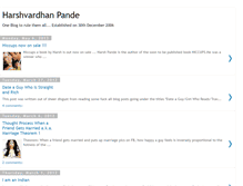 Tablet Screenshot of harshpande.blogspot.com