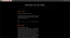 Desktop Screenshot of nothing-in-writing.blogspot.com