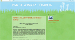 Desktop Screenshot of lombok-abadi.blogspot.com