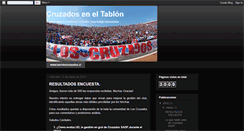 Desktop Screenshot of cruzadoseneltablon.blogspot.com