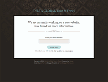 Tablet Screenshot of deltaglobaltour.blogspot.com