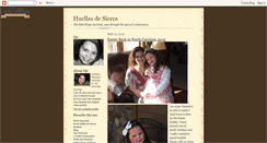 Desktop Screenshot of huellasdesierra.blogspot.com