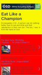 Mobile Screenshot of eatlikechampion.blogspot.com