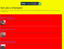 Tablet Screenshot of eatlikechampion.blogspot.com