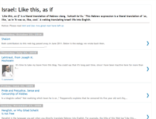 Tablet Screenshot of israel-like-this-as-if.blogspot.com