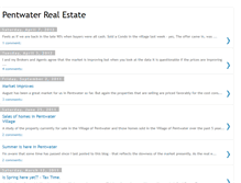 Tablet Screenshot of pentwater-real-estate.blogspot.com