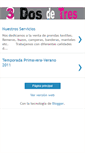 Mobile Screenshot of dos-de-tres.blogspot.com