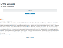 Tablet Screenshot of livinguniverse-imre.blogspot.com