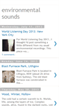 Mobile Screenshot of environmentalsounds.blogspot.com