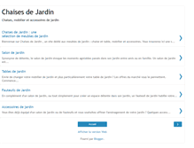 Tablet Screenshot of chaises-jardin.blogspot.com