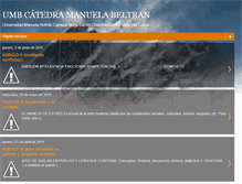 Tablet Screenshot of catedraumb-derecho.blogspot.com