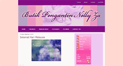 Desktop Screenshot of butikpengantin-nellyza.blogspot.com